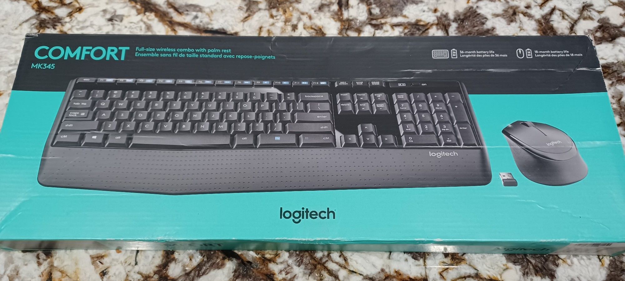 New Comfort Logitech Combo