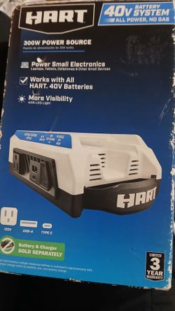 HART 40v Portable Power Source