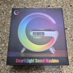 Light Up Alarm Clock With Wireless Phone Charging