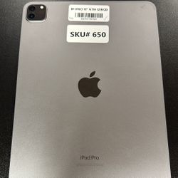 iPad Pro 11’ 4th Gen 128gb 