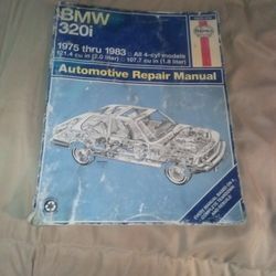 Autmotive repair Manual BMW 75-83 All 4 Cylinder Models
