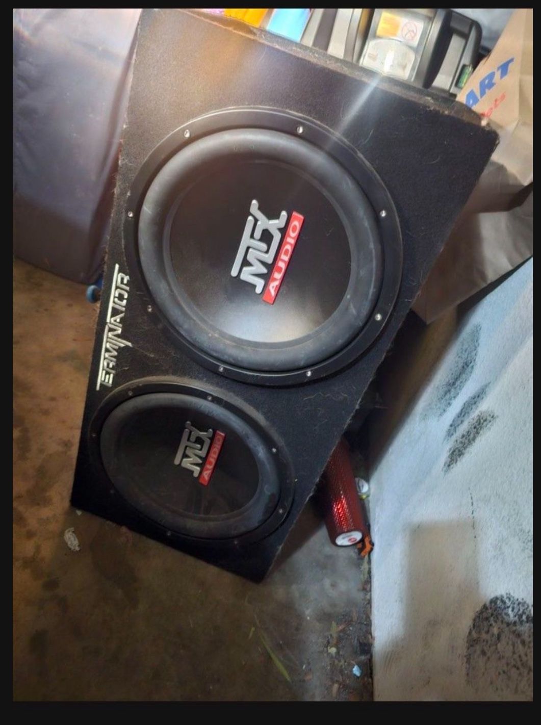 Mtx Subwoofer And Amp