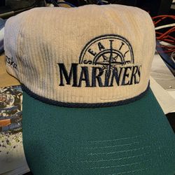 New And Never Worn Mariners Corduroy Hat