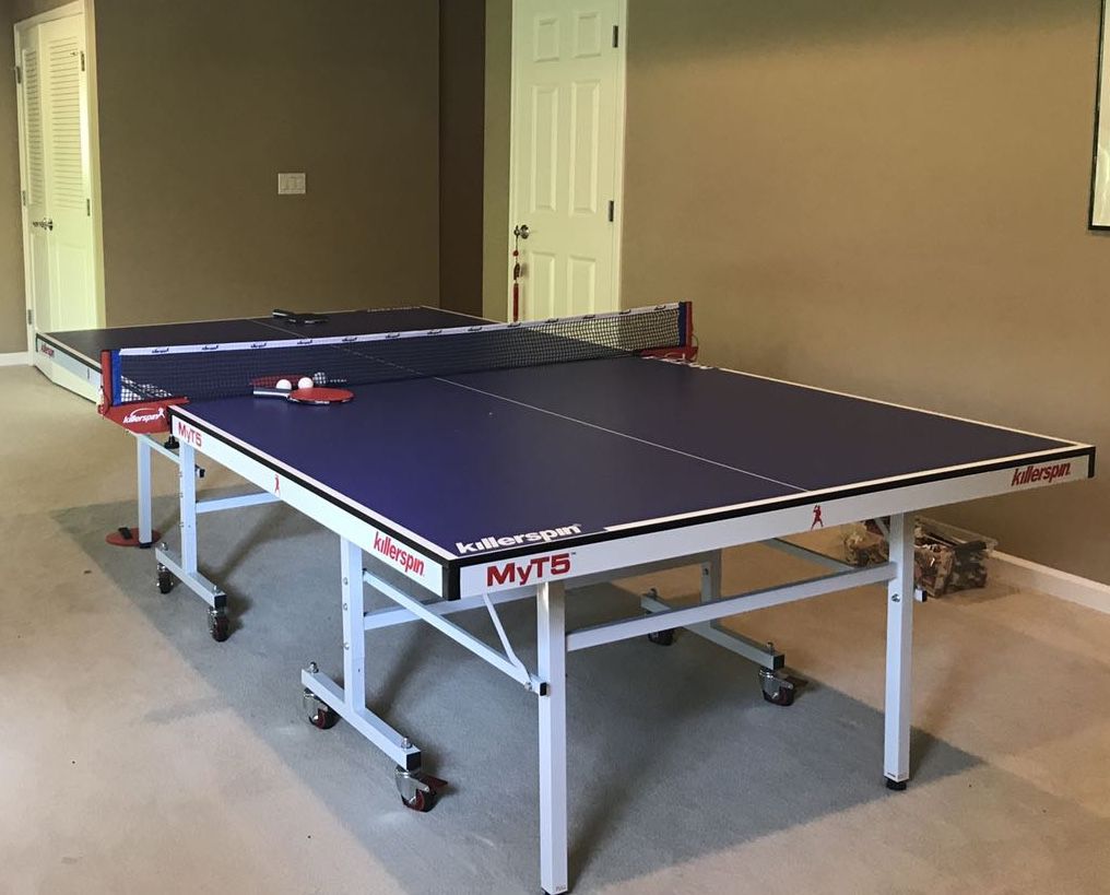 Like new High quality Killerspin MYT5 table tennis pingpong table