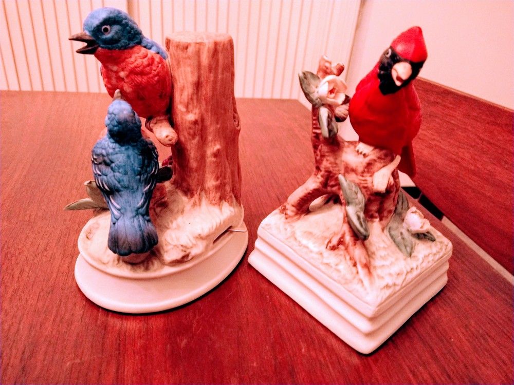 Vintage Gorham Bird Music Box