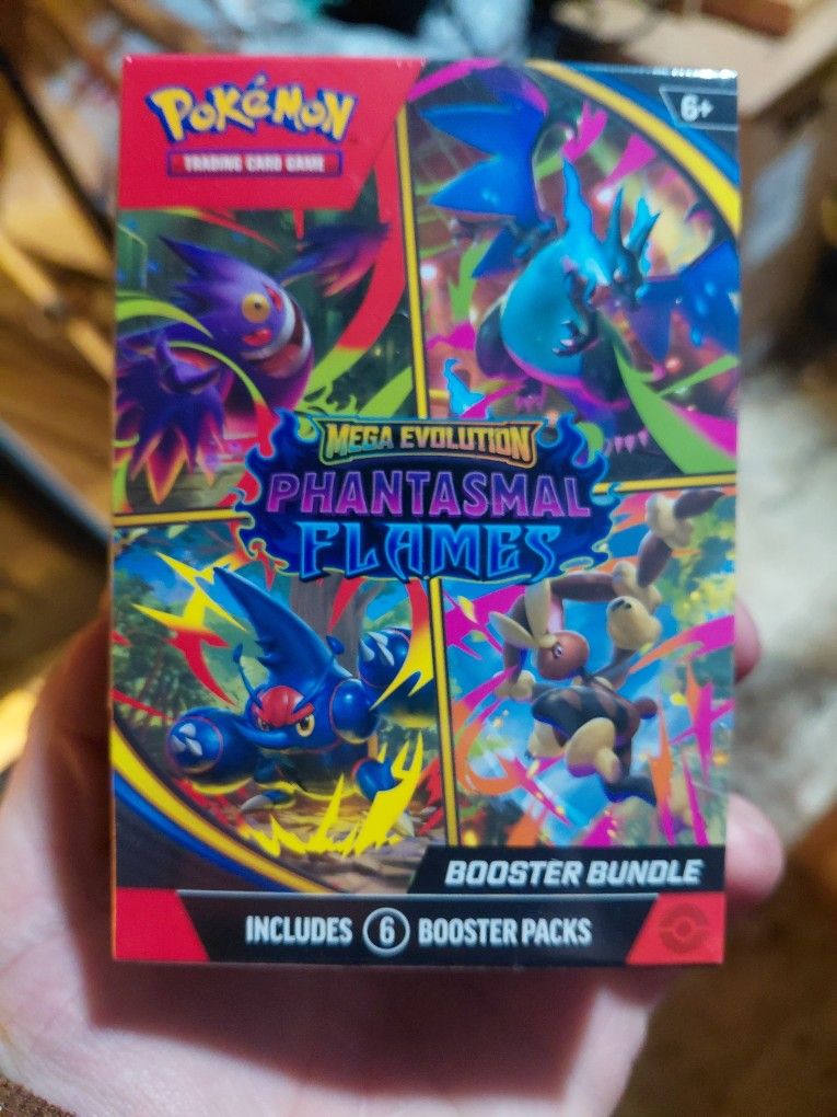 5 Phantasmal Flames Booster Bundles Pokemon Tcg New Sealed