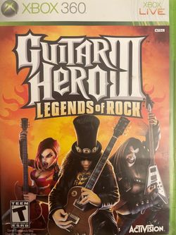 GUITAR HERO III Legends Of Rock (X-Box 360)