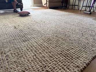 9’ x 12’ knotted area rug