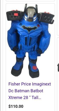 Fisher-Price Imaginext DC Batman Batbot Xtreme