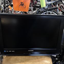 22” Sylvania TV/monitor wall mount bracket no remote. HDMI cable & component cable include 👌 