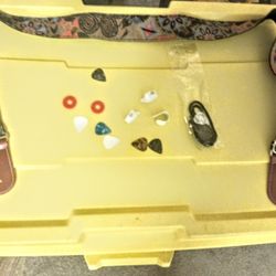 Guitar Strap New Unused, Picks, And Accessories. Thanks