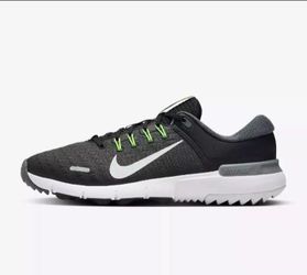 Men's Nike G Free NN Spikeless Black White Golf Cleats Sz 10.5 ⛳️