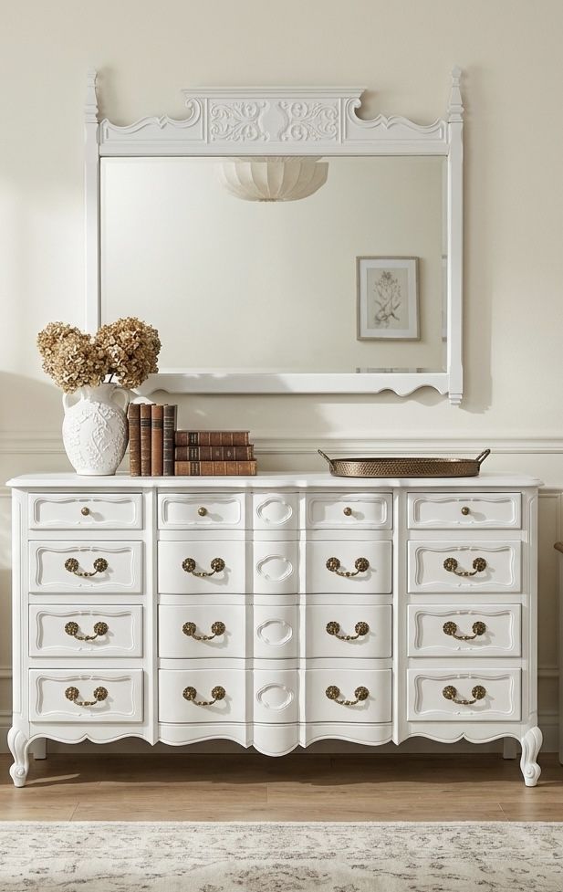 Vintage French provincial dresser