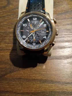 Citizen eco drive radio controlled  Word time n ,t