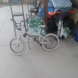 White BMX Bike 