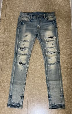 Bandana Ripped Jeans