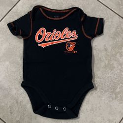 Baby Boy’s / Girl’s Orioles Onesie, Size 6-9 Months 