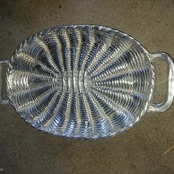 2 Vintage  Serving Plate 