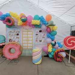 Candy Theme Backdrop