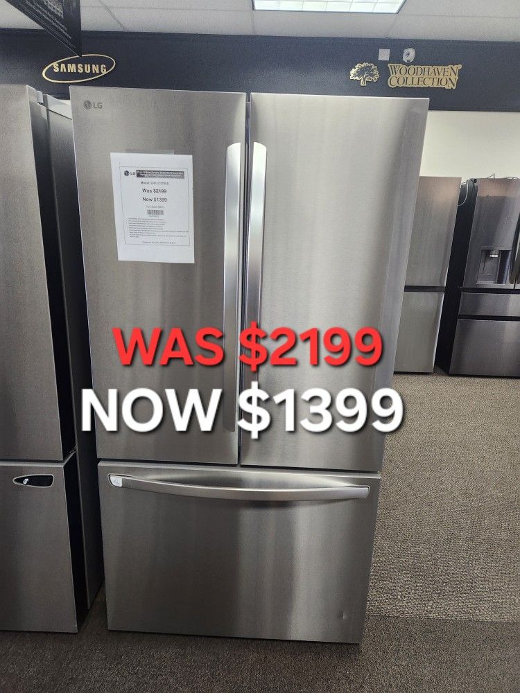 27 Cu. Ft. Smart Counter Depth Max French Door Refrigerator With Internal Water Dispenser