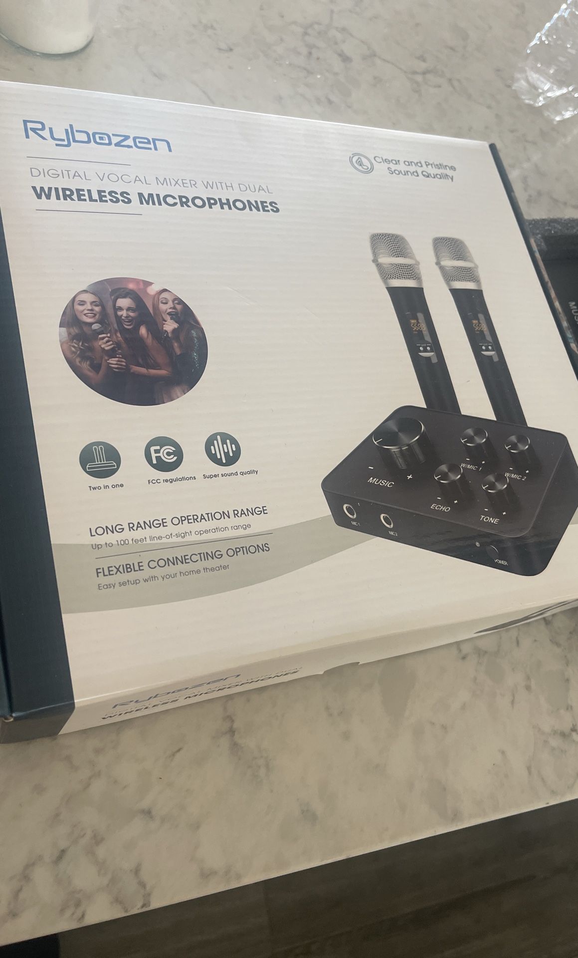 Brand New mixer With Wireless Microphones