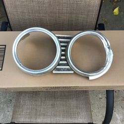 61 Impala Park Wagon, Headlight Bezel 