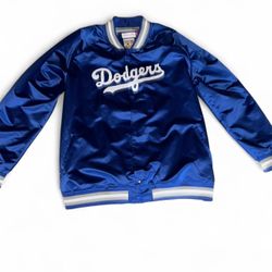 Mitchell & Ness Satin Dodgers Jacket 