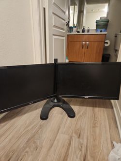 23.6 In Asus Gaming Monitors With Dual Arm Stand