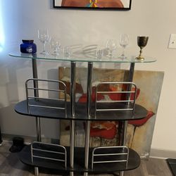 Modern Bar Shelf (Liquor Display & Storage)