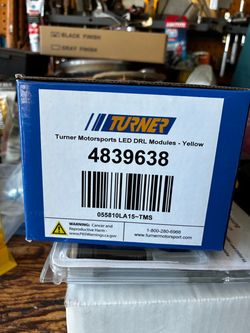 Turner yellow DRLs