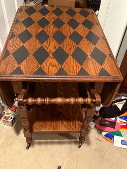Old fashioned tea cart