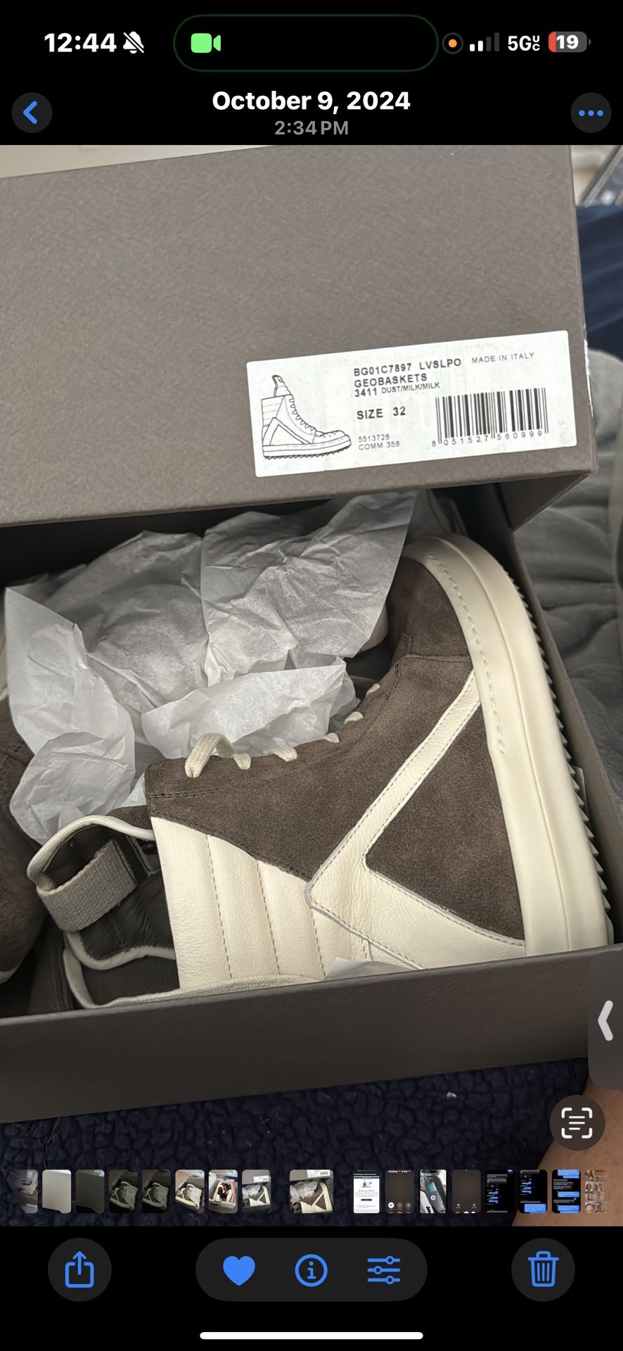 Rick Owens Size 2y