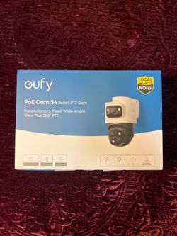 Eufy PoE Bullet-PTZ Cam S4