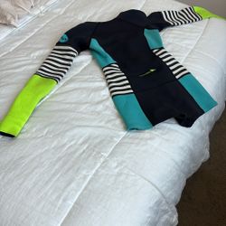 Roxy Juniors Long Sleeve (Boy Shorts Bottom) Wetsuit Sz 4 Small
