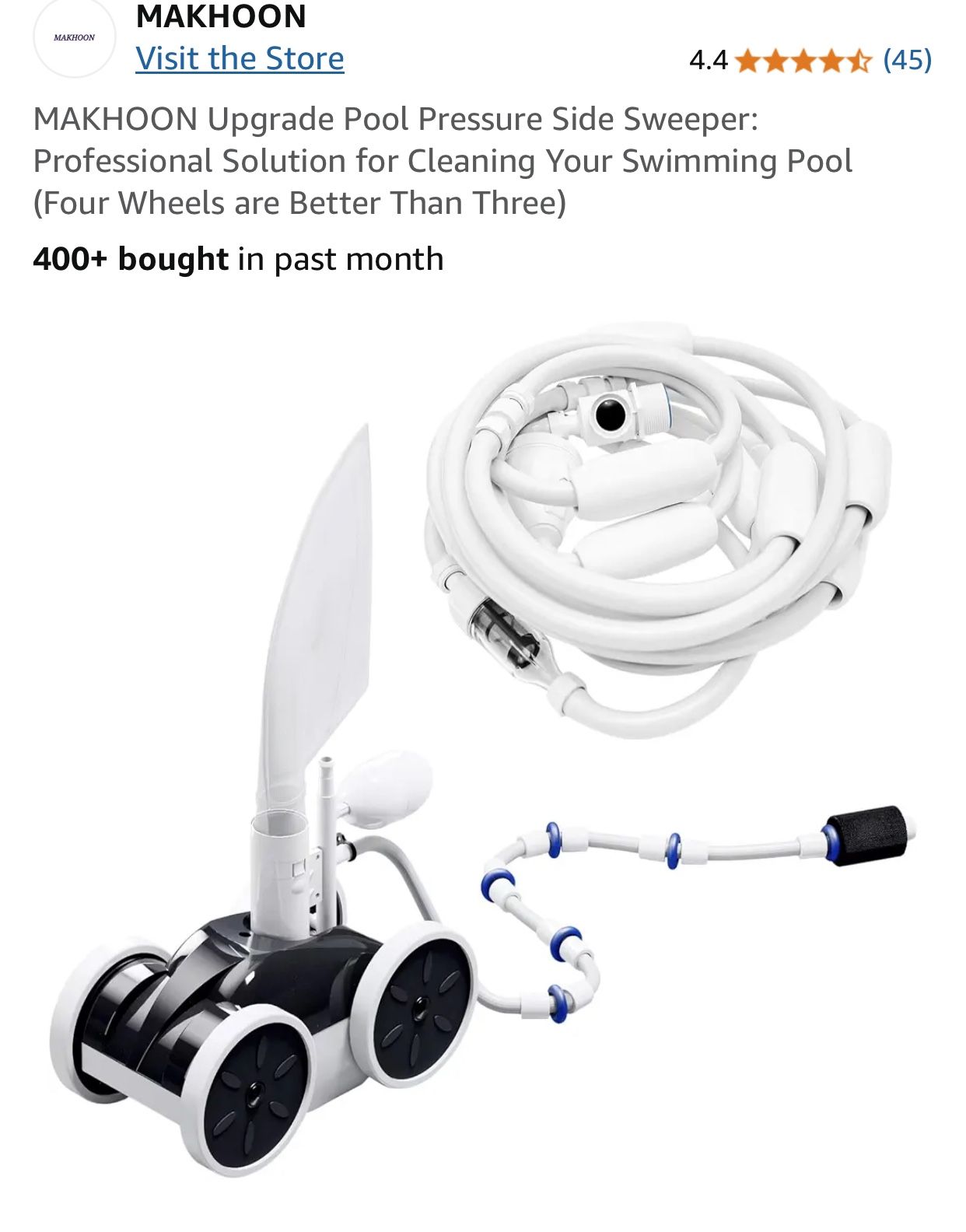  Pool Sweeper Brand New