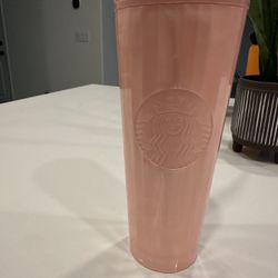 Plastic Starbucks Tumbler