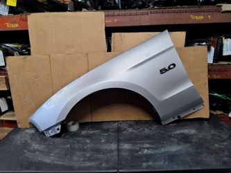 2010-2011-2012-2013-2014 FORD MUSTANG LEFT SIDE FENDER OEM USED #12041