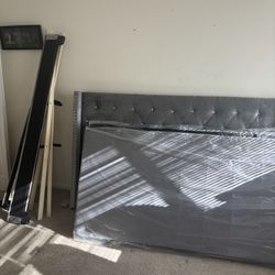 King Size Bed Frame With Board Spring 