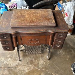 Antique New Home Sewing Machine