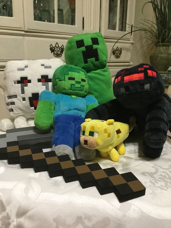 offerup minecraft plushies sell setauket east ny