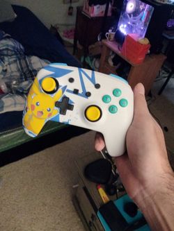 Pikachu Controller Lots Of Buttons 