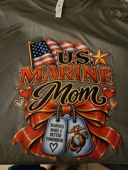 Marine mom shirt