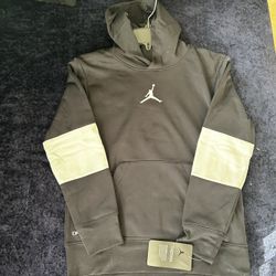 Boys Black And White Jordan Hoodie