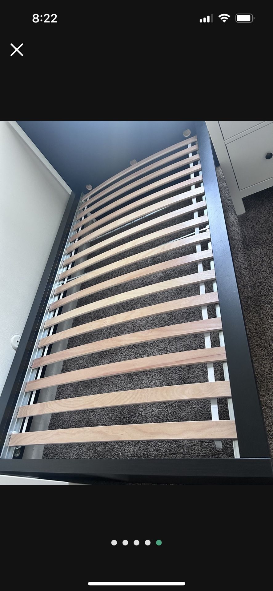 IKEA - MALM- Twin Size Bed Frame
