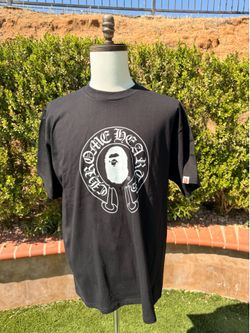 Chrome x Bape Black Tee - XL&L