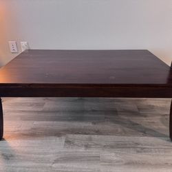 Large Wood Coffee Table