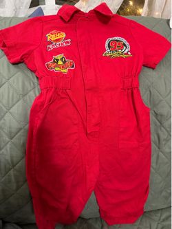 Cars coverall outfit boys