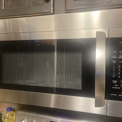 LG Stainless over range microwave 
