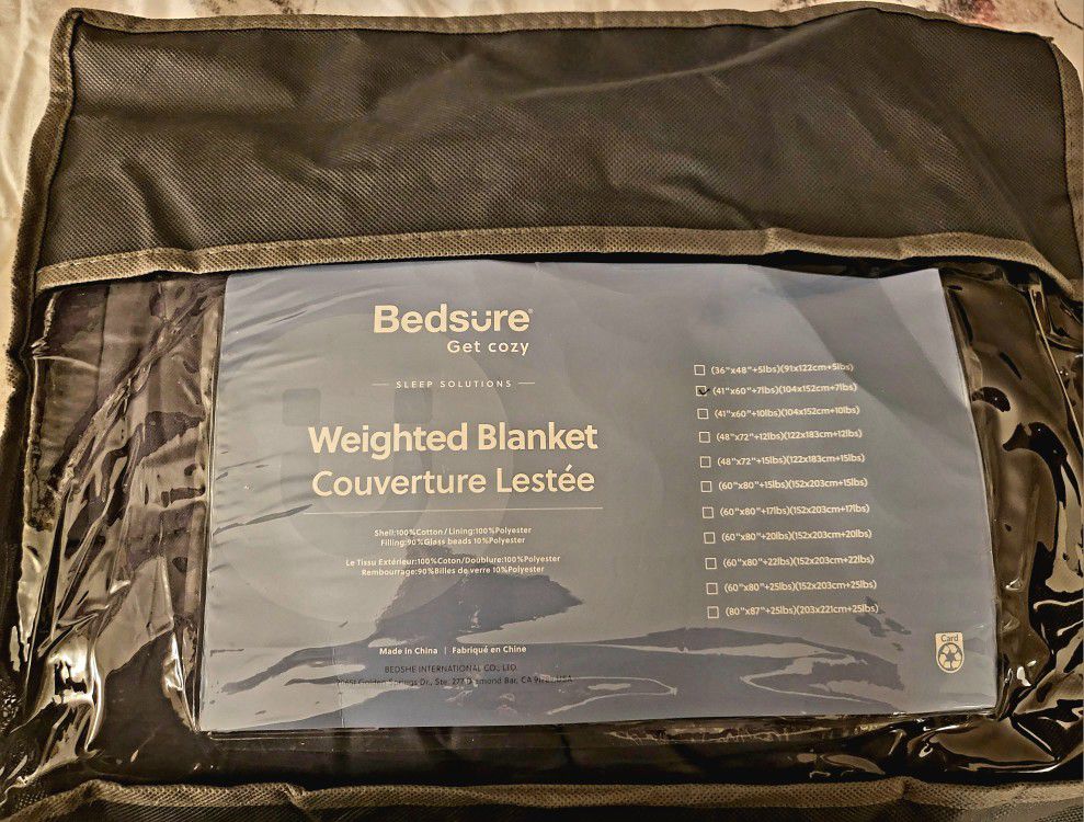 Bedsure Weighted Blanket 