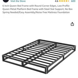 Firpeesy 6inch Queen Bed Frame